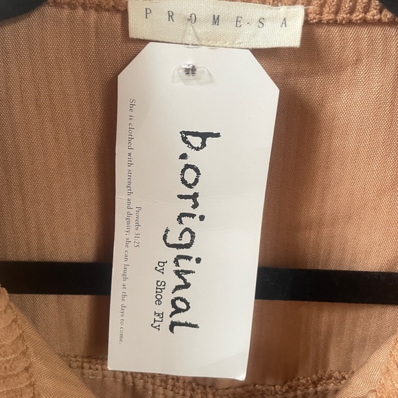 Women’s L- NWT Long Sleeve Dress/ Cover-Up by Promesa - Picture 4 of 5